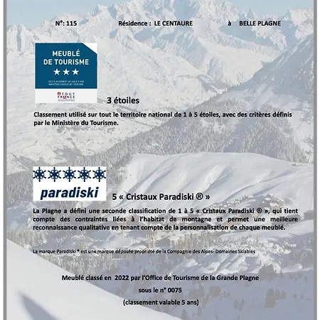 Belle Plagne, Vue Montagnes, Au Pied Des Pistes, Proche De L'esf & Espace Piscine Inclus *